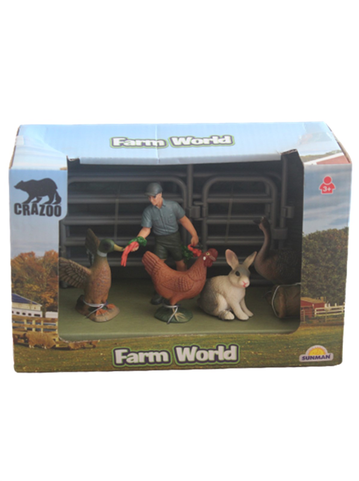Hayvan Setleri, Sunman, Farm World Çiftlik Hayvanları Seti 26892 Tavuk