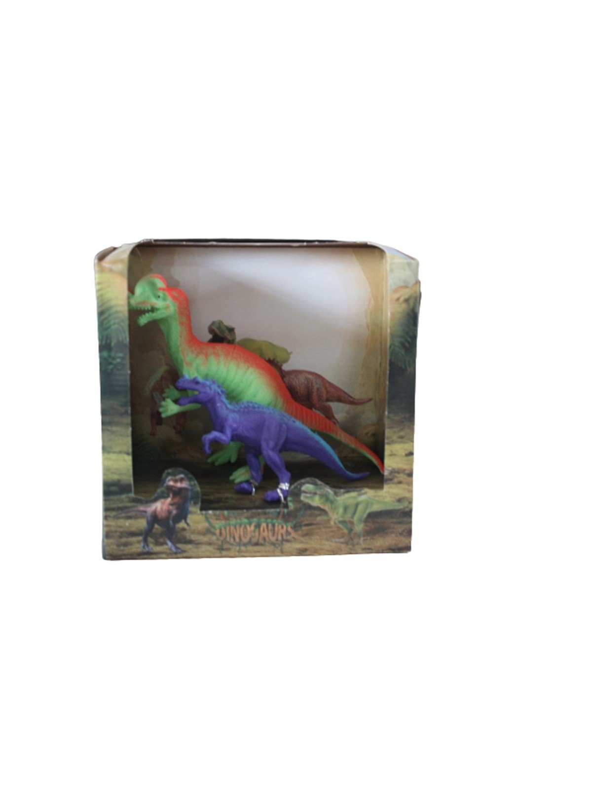 Hayvan Setleri, KEM-BAY OYUNCAK, İkili Dinazor Seti 6001 Yeşil Mor 60017