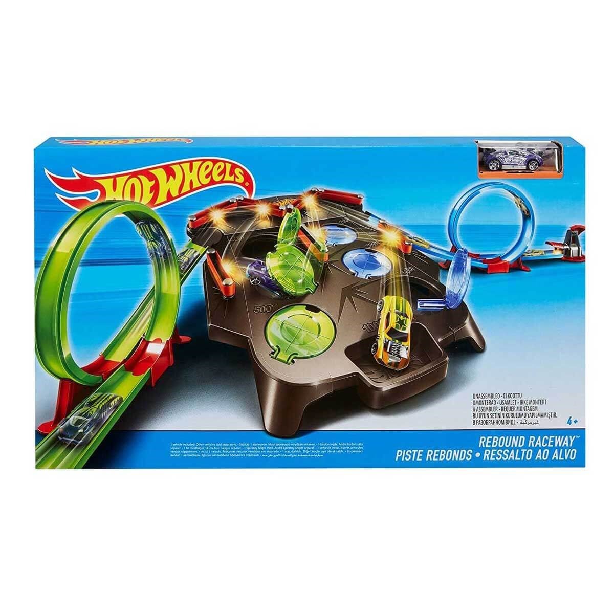 Hot Wheels Bloklu Köprü Yarış Seti FDF27