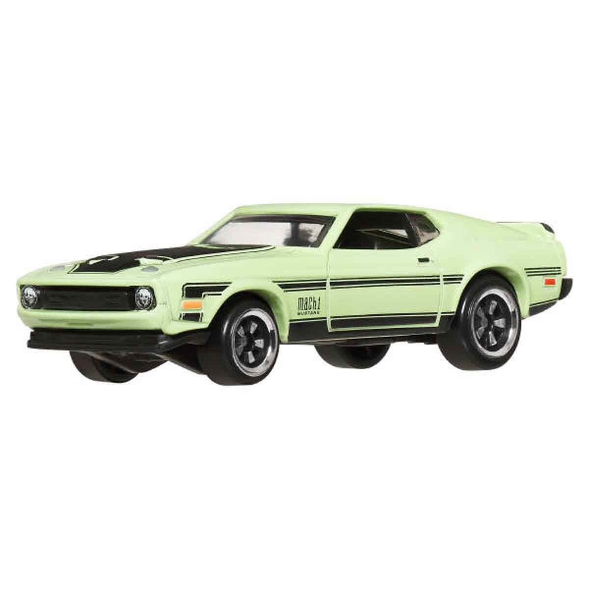 Hot Wheels Oyun Setleri, Mattel, Hot Wheels 1:64 Tekli Arabalar Ford Mustang 60 Yıl GRT01 JBY52 FORD MUSTANG MACH 1
