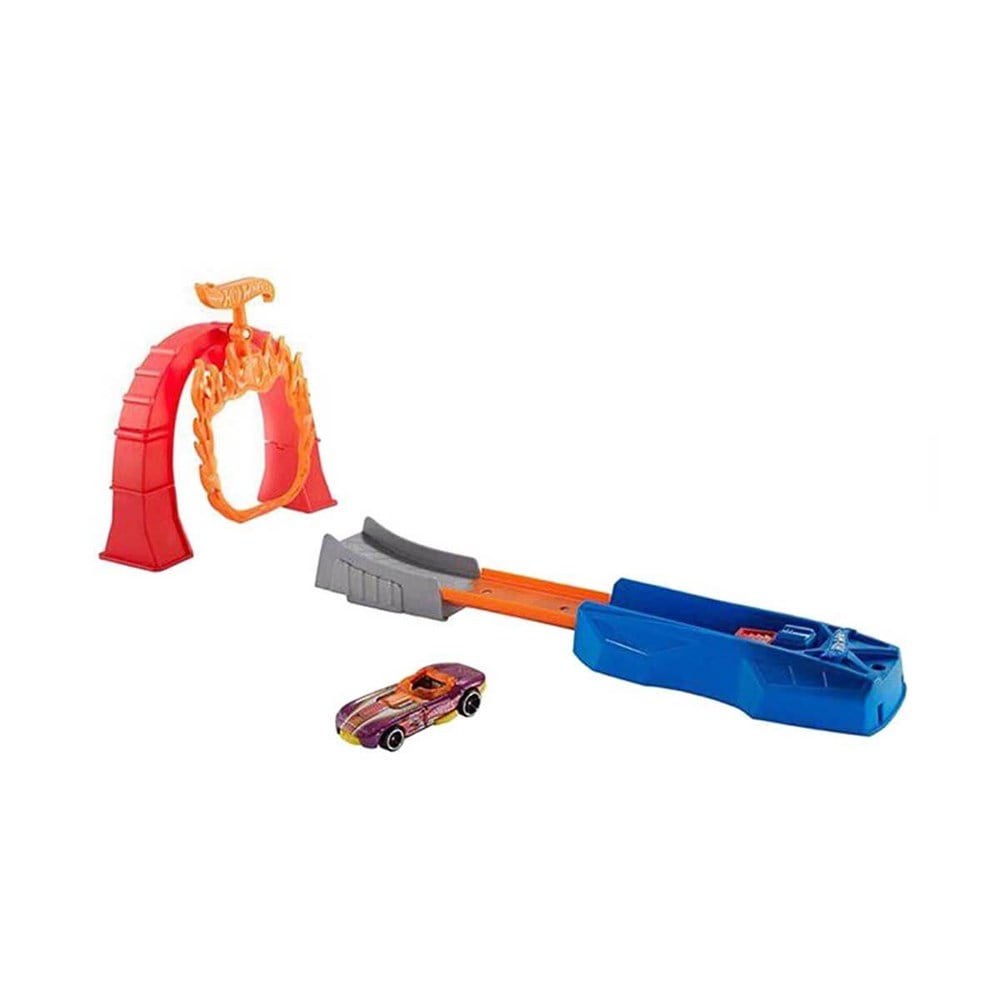Hot Wheels Oyun Setleri, Hot Wheels, Hot Wheels Akrobasi Atlayış Pist Seti FTH79 - Flame Jumper