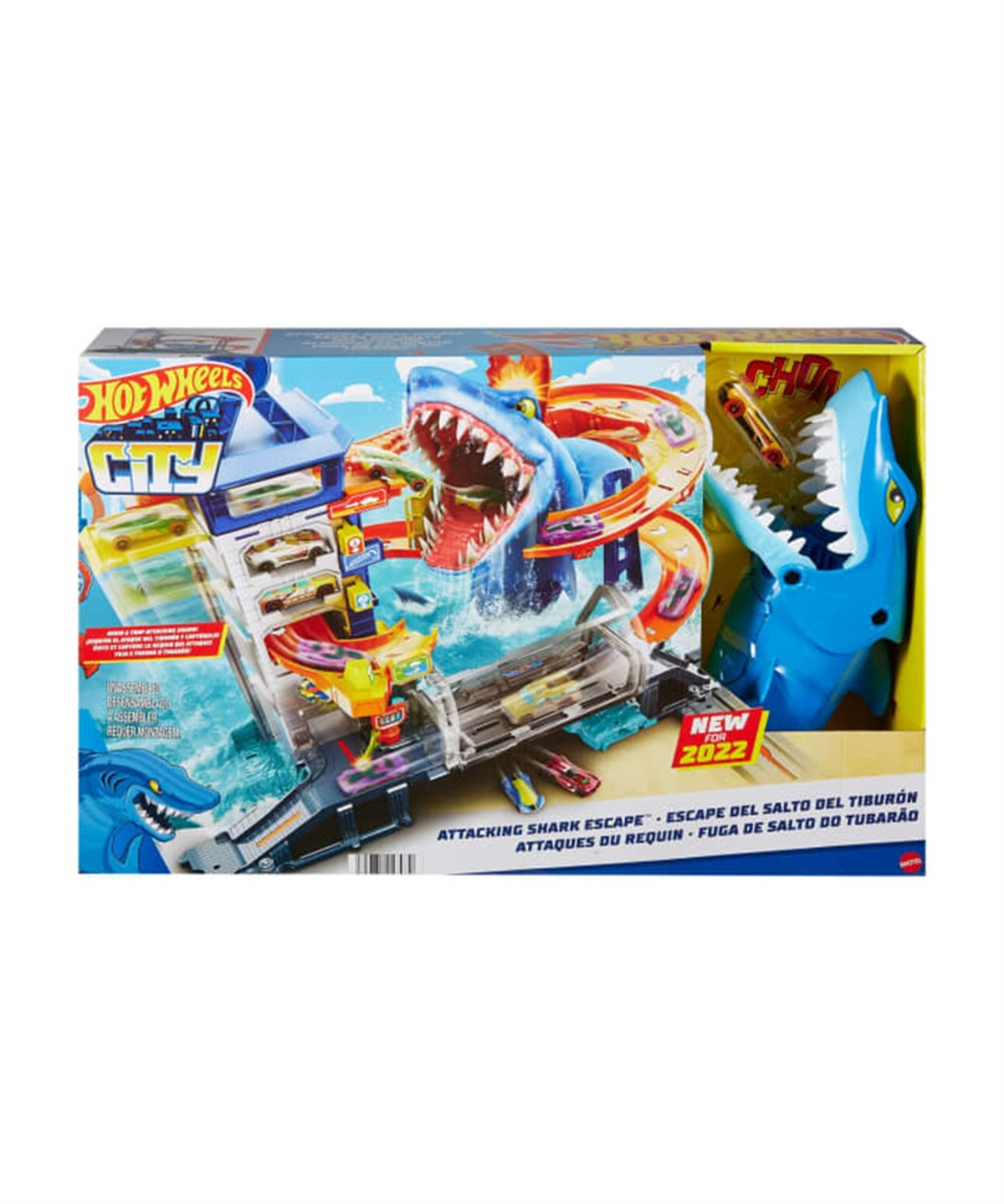 Hot Wheels Oyun Setleri, Hot Wheels, Hot Wheels City Köpek Balığından Kaçış HDP06