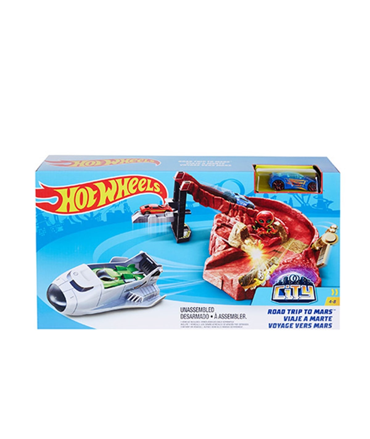 Hot Wheels Oyun Setleri, Hot Wheels, Hot Wheels Efsanevi Macera Serisi GGF89 GGF91 Marsa Seyahat