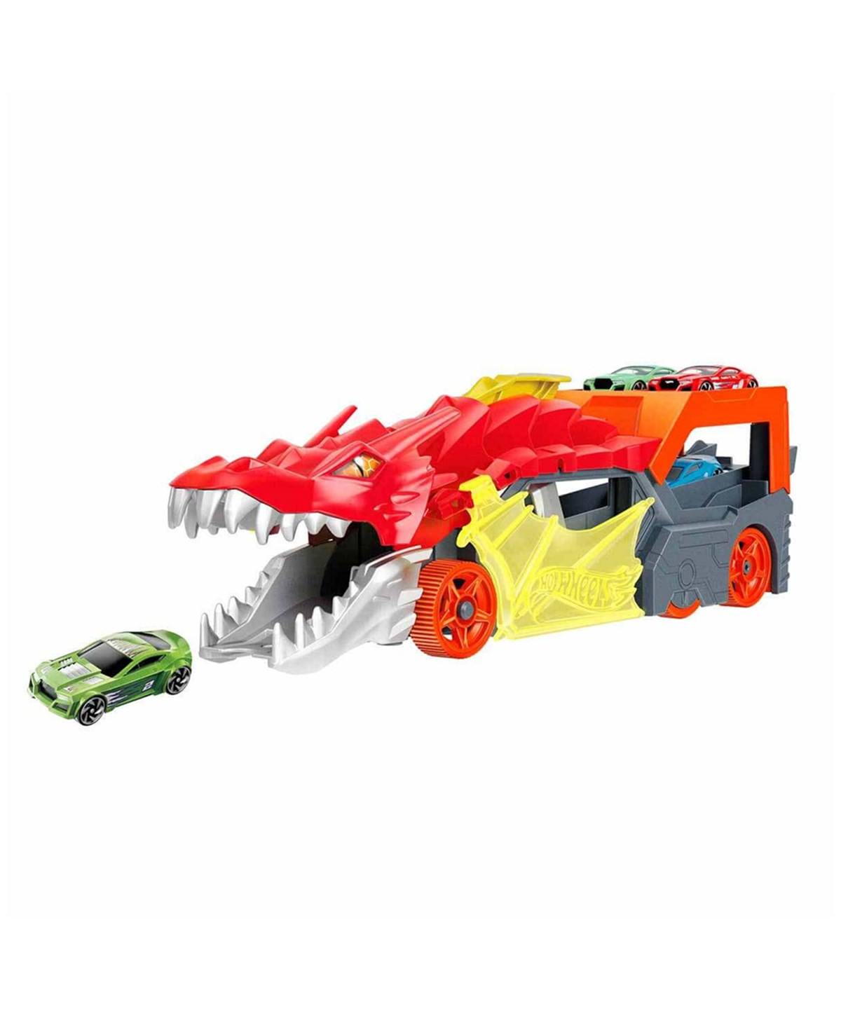 Hot Wheels Oyun Setleri, Hot Wheels, Hot Wheels Fırlatıcı ve Taşıyıcı Ejderha GTK42