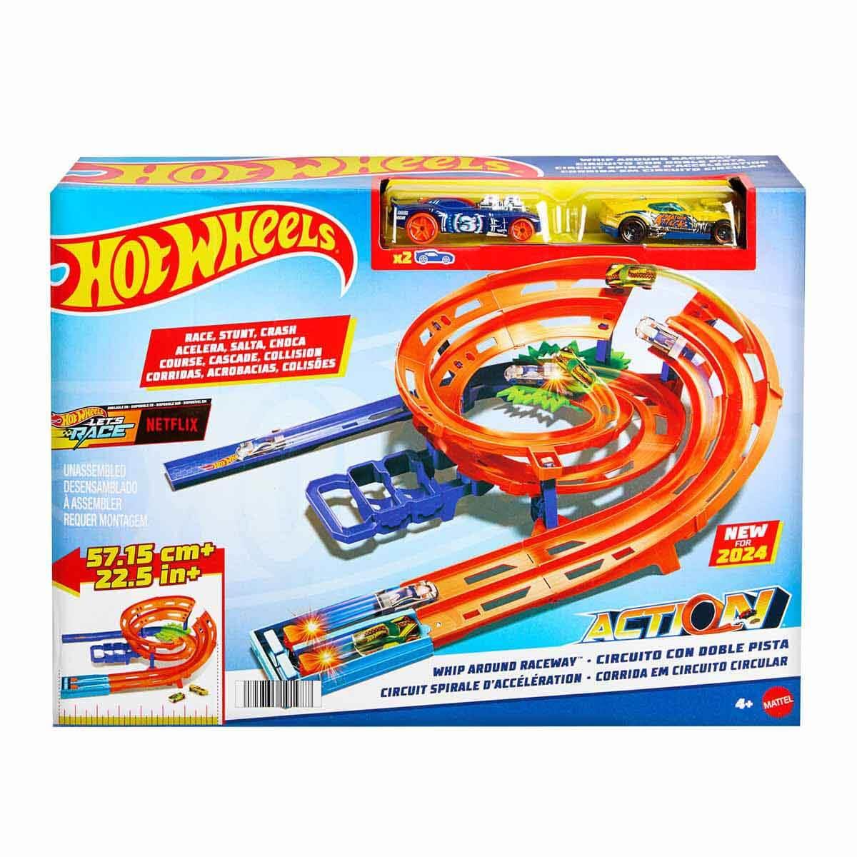 Hot Wheels Oyun Setleri, Hot Wheels, Hot Wheels İkili Yarış ve Akrobasi Pisti HTK17