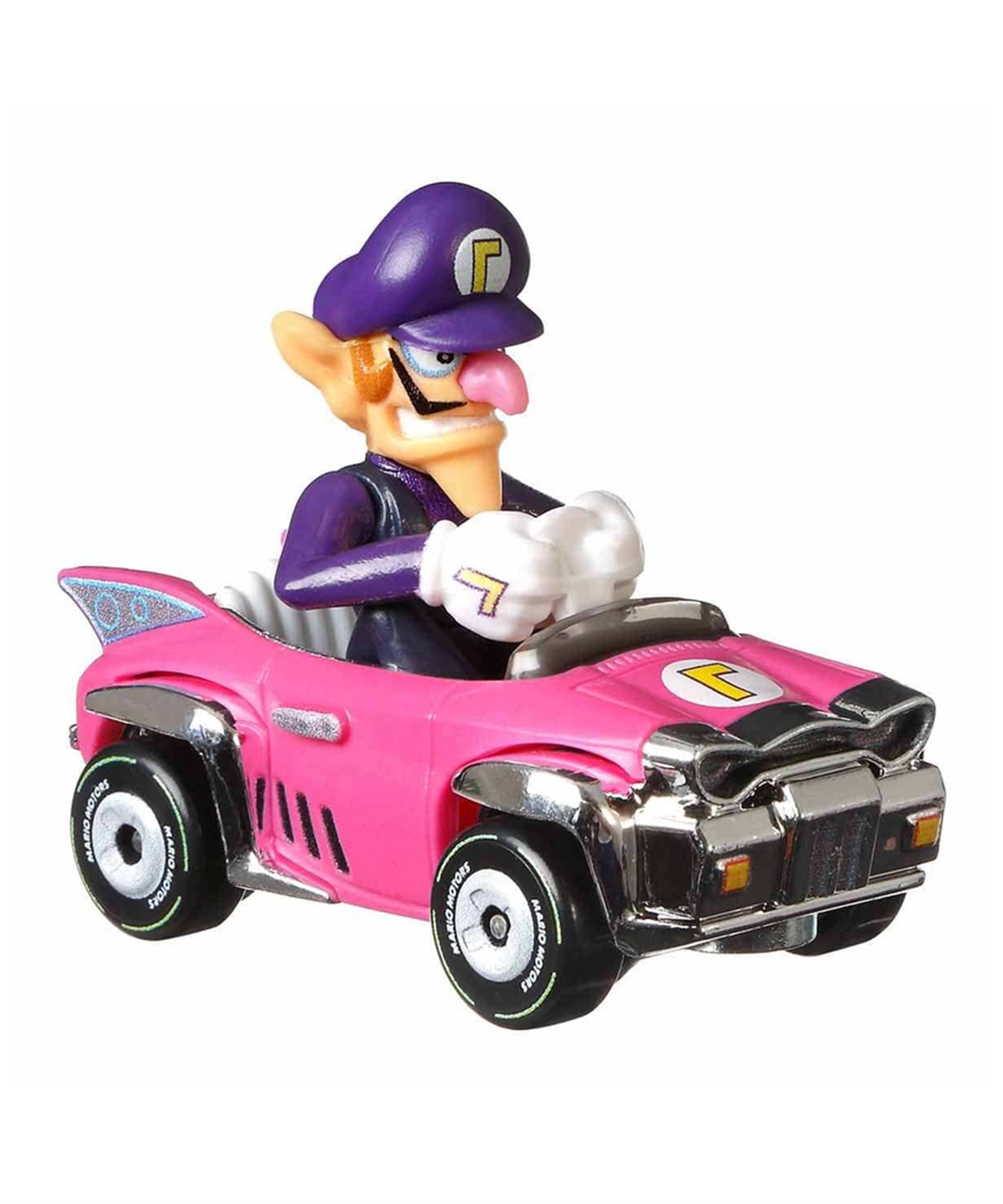 Hot Wheels Oyun Setleri, Hot Wheels, Hot Wheels Mario Kart Karakter Araçlar GBG25 GJH54 Waluigi