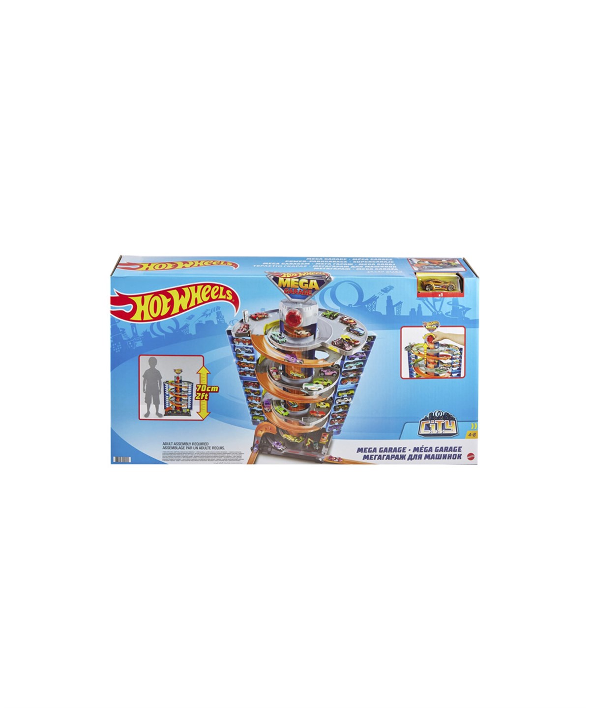 Hot Wheels Oyun Setleri, Hot Wheels, Hot Wheels Mega Garaj Oyun Seti GTT95