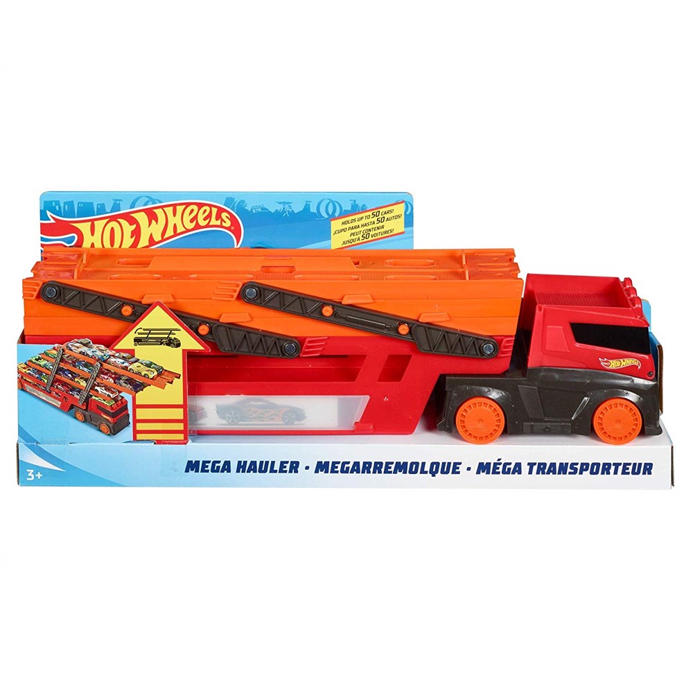 Hot Wheels Oyun Setleri, Hot Wheels, Hot Wheels Mega Tır Kırmızı GHR48