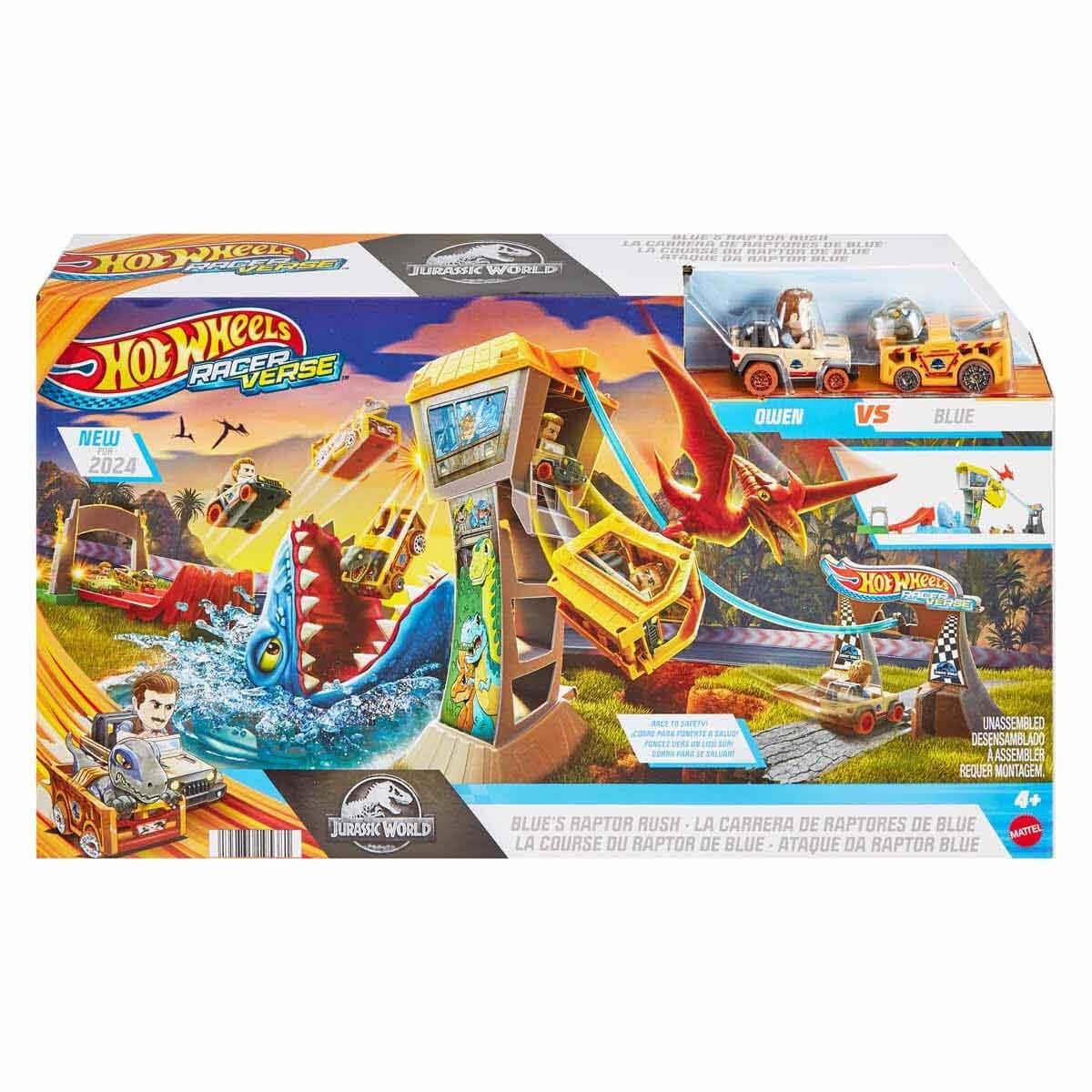Hot Wheels Oyun Setleri, Mattel, Hot Wheels Racerverse Jurassic Pist Seti HTP12