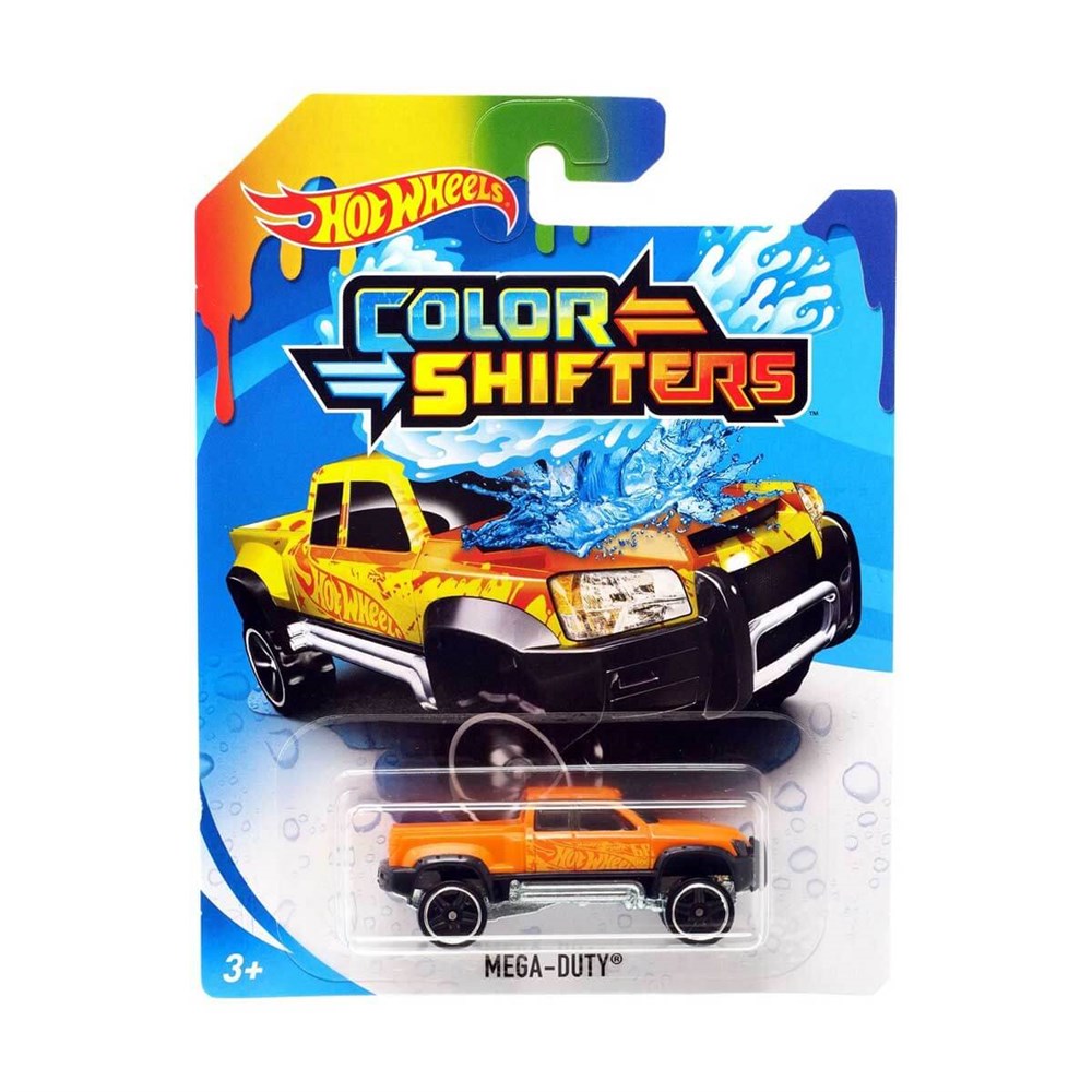 Hot Wheels Oyun Setleri, 746775345716, Hot Wheels, Hot Wheels Renk Değiştiren Araçlar BHR15 CFM51 Mega Duty