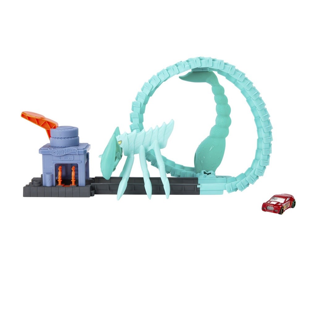 Hot Wheels Oyun Setleri, Hot Wheels, Hot Wheels Şehirde Yaratık Macerası Oyun Seti Serisi Fnb05 GTT67 Zehirli Akrep Saldırı