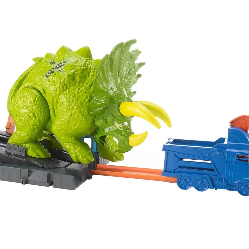 Hot Wheels Oyun Setleri, Hot Wheels, Hot Wheels Triceraptors Saldırısı Oyun Seti GBF97