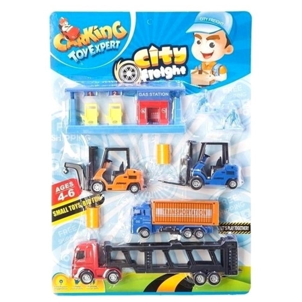 İş Makinaları Şantiye Oyun Seti