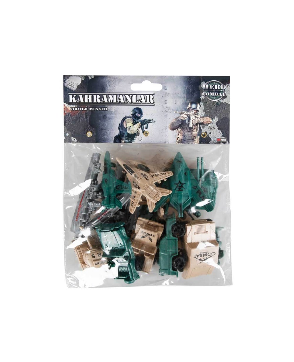 Kılıç Kalkan ve Asker Setleri, Sunman, Hero Combat Poşetli Büyük Asker Oyun Seti 04159 Jeep