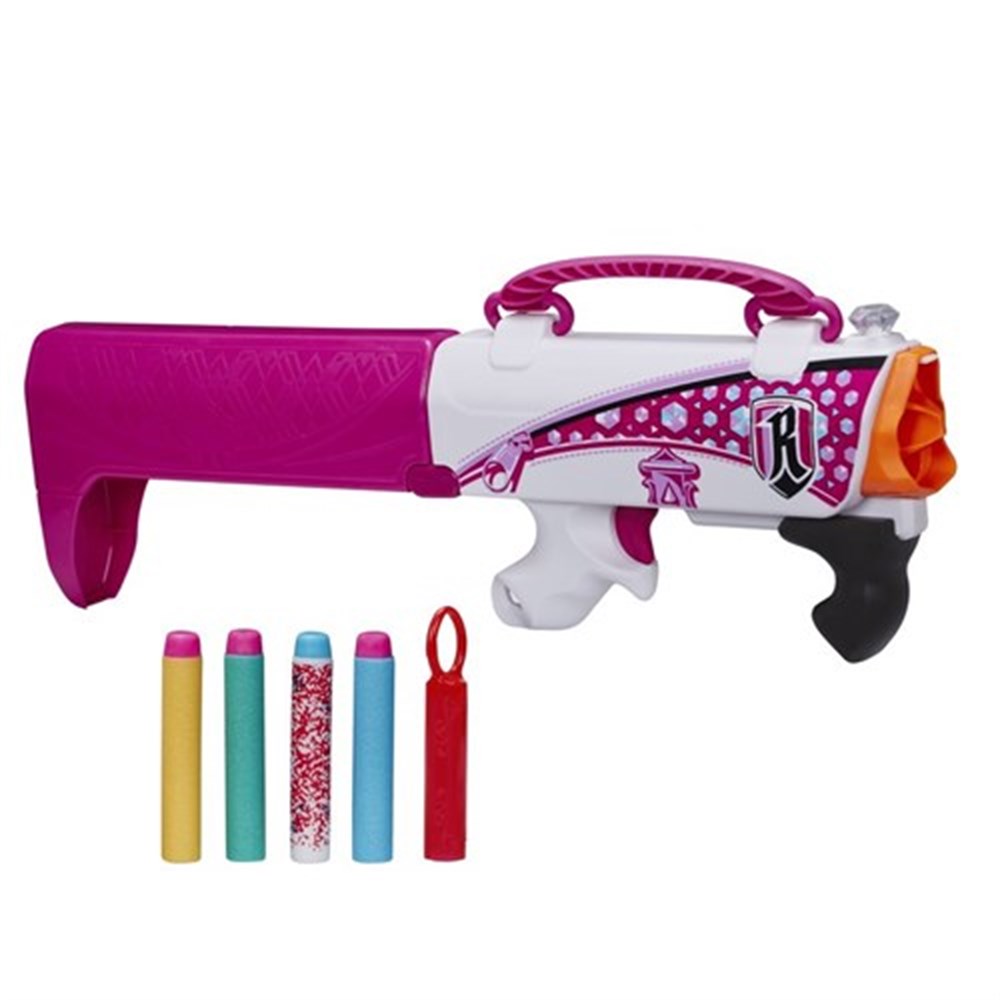 Kız Oyuncakları, Nerf Rebelle, Nerf Rebelle Secret Shot Pembe B0647