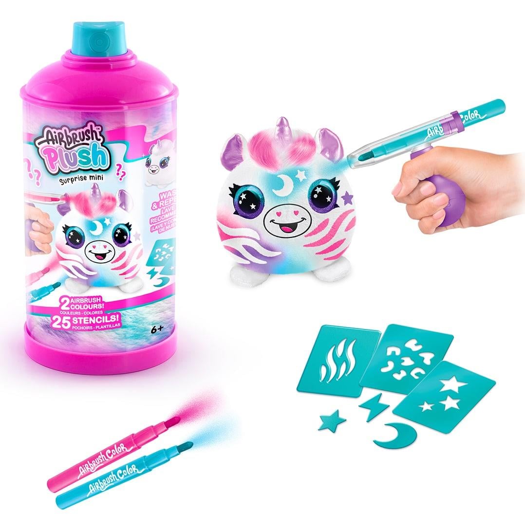 Kolleksiyon Karakterleri, MEGA OYUNCAK, Airbrush Plush Peluş Sürpriz Mini Kit