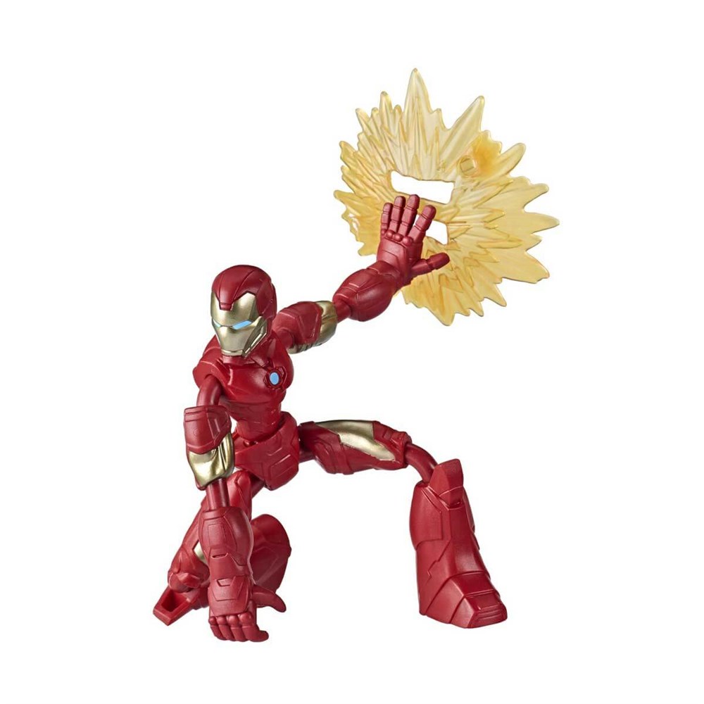 Kolleksiyon Karakterleri, Marvel Avengers, Avengers Bend & Flex Figür E7377 E7870 Iron Man