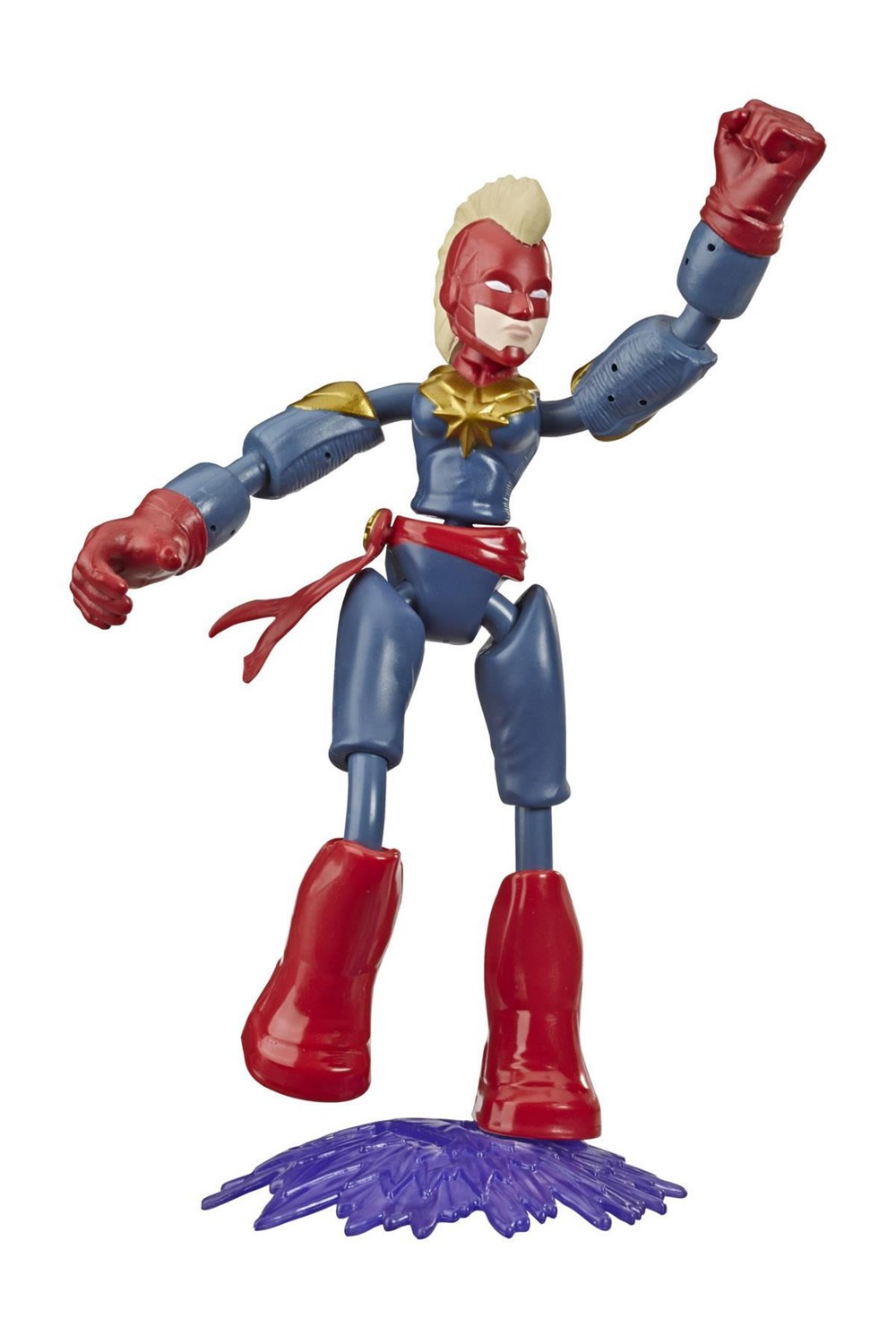 Kolleksiyon Karakterleri, Marvel Avengers, Avengers Bend & Flex Figür E7377 E7872 Captain Marvel