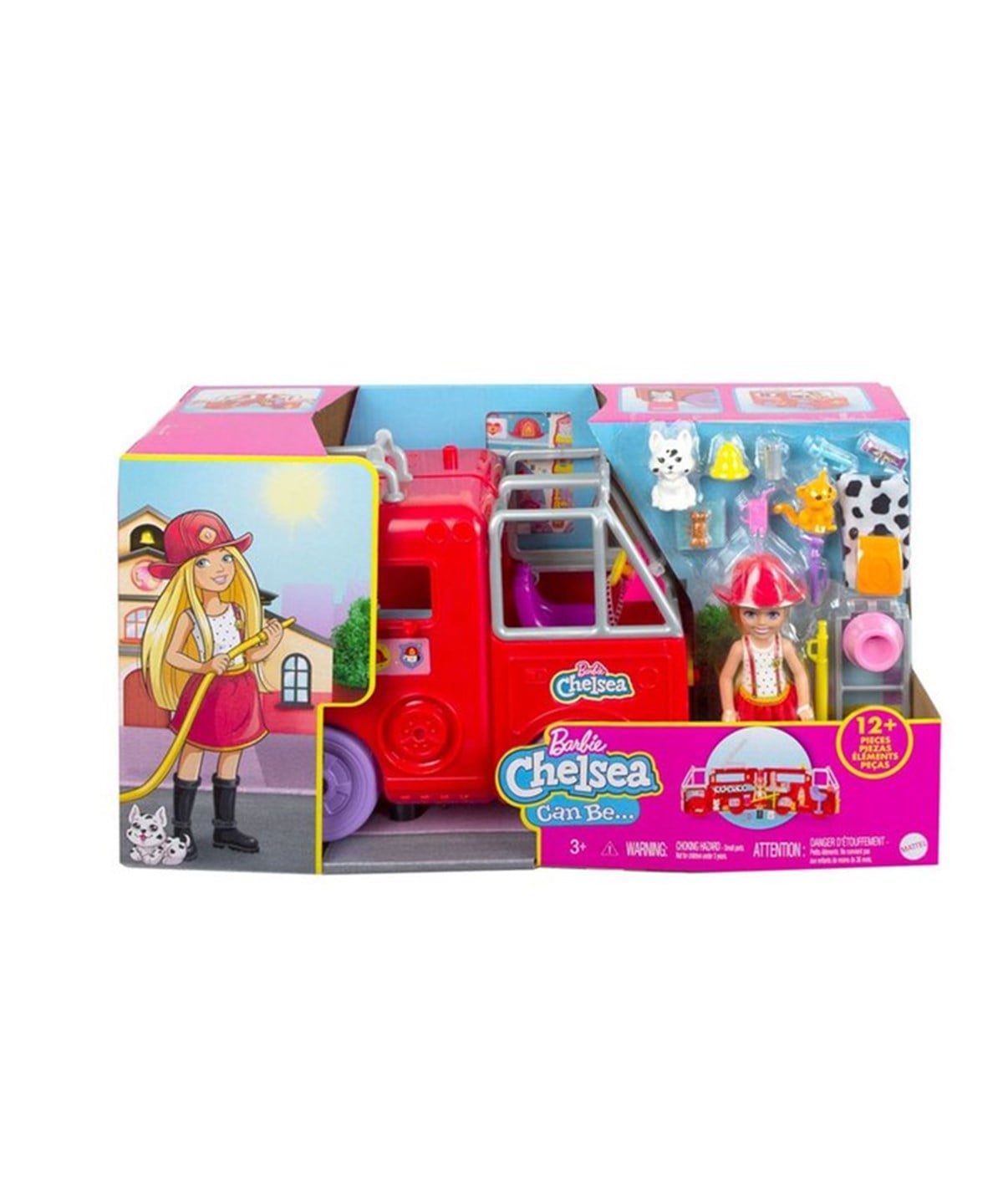 Kolleksiyon Karakterleri, Barbie, Barbie Chelsea İtfaiye Aracı HCK73
