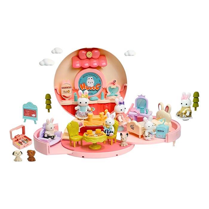 Kolleksiyon Karakterleri, MEGA OYUNCAK, Bay Dreamy Sırt Çantalı Mini Tavşan Evi