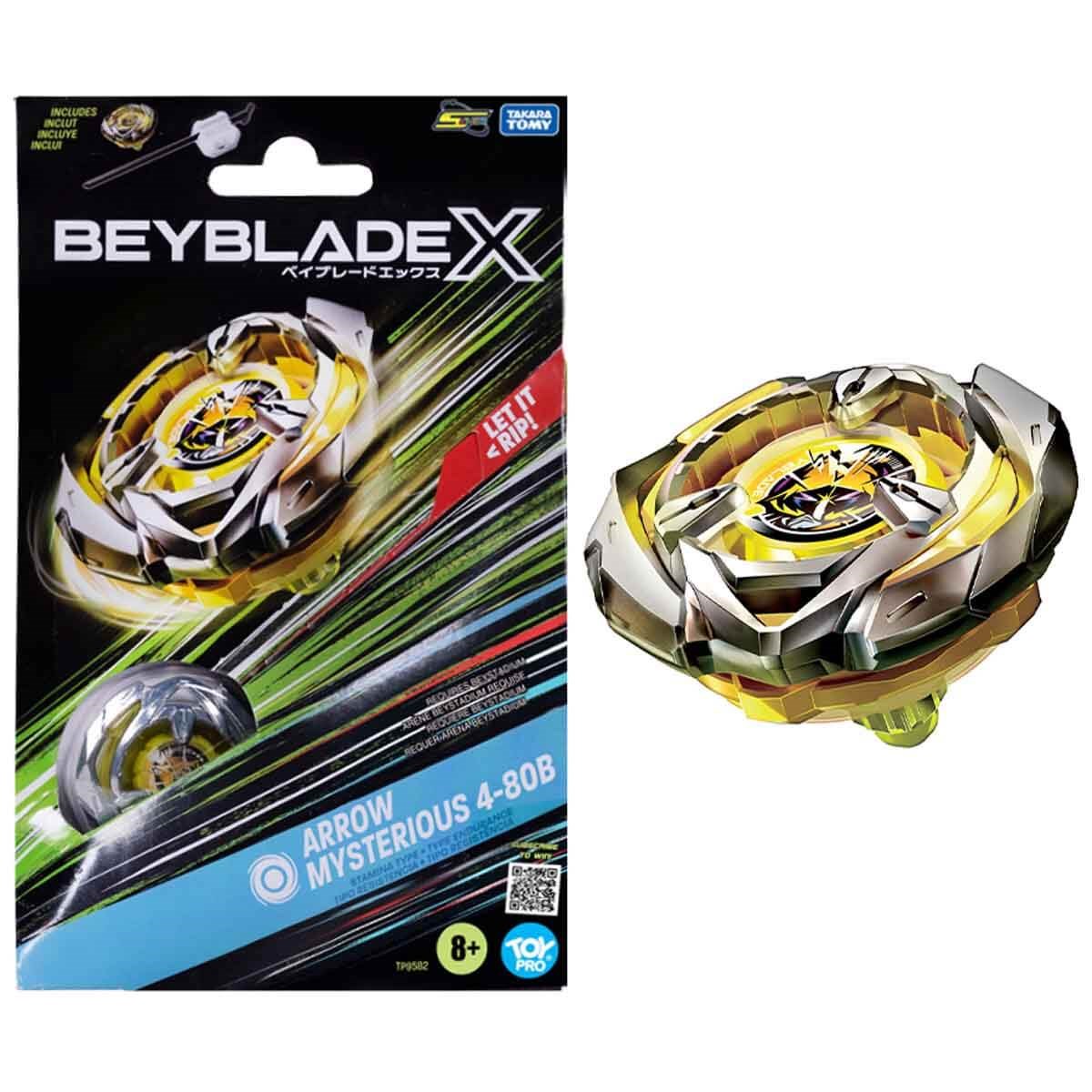 Kolleksiyon Karakterleri, Giochi Preziosi, Beyblade X Arrow Myserious 4-80B Oyun Seti