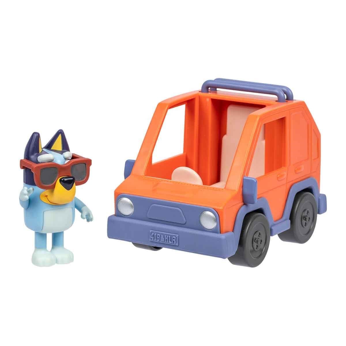 Kolleksiyon Karakterleri, NECOTOYS, Bluey 4x4 Araç ve Figür Seti 18926