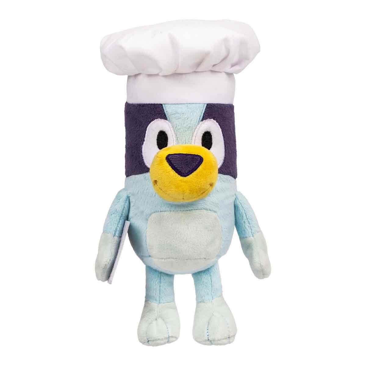 Kolleksiyon Karakterleri, NECOTOYS, Bluey Pelüş Figür 18 cm 80655 Aşçı Bluey