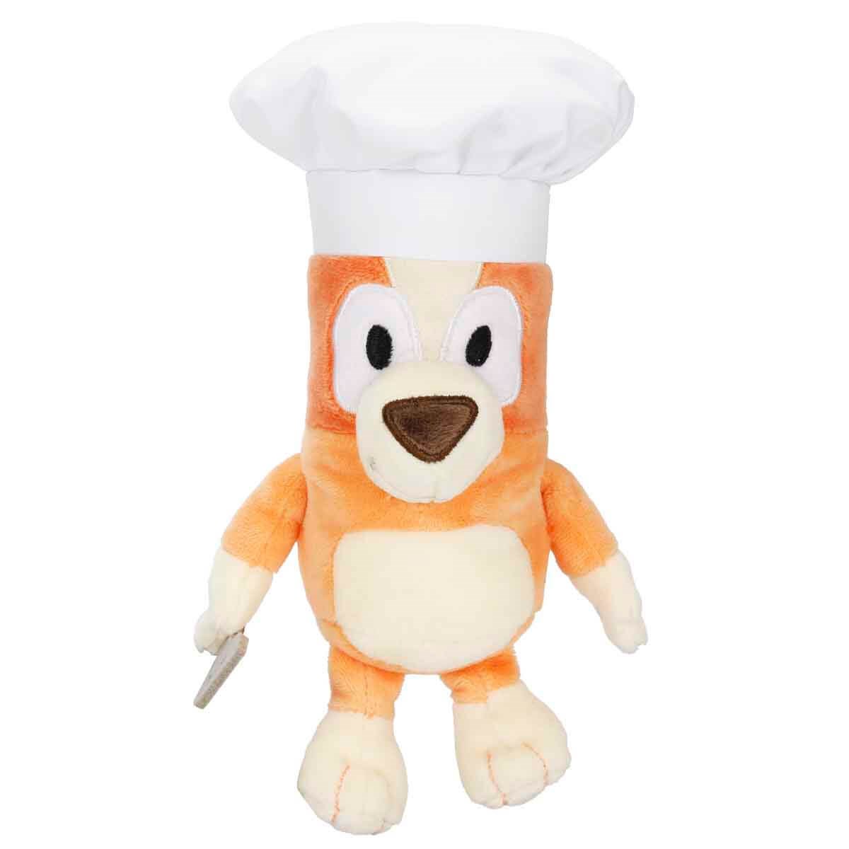 Kolleksiyon Karakterleri, NECOTOYS, Bluey Pelüş Figür 18 cm 80655 Aşçı Bingo