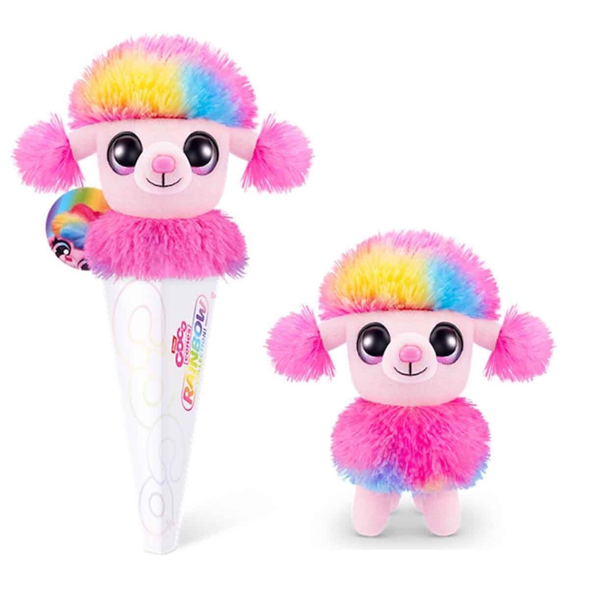 Kolleksiyon Karakterleri, Giochi Preziosi, Coco Cones Gökkuşağı Peluş S1 CCN02000 Splash