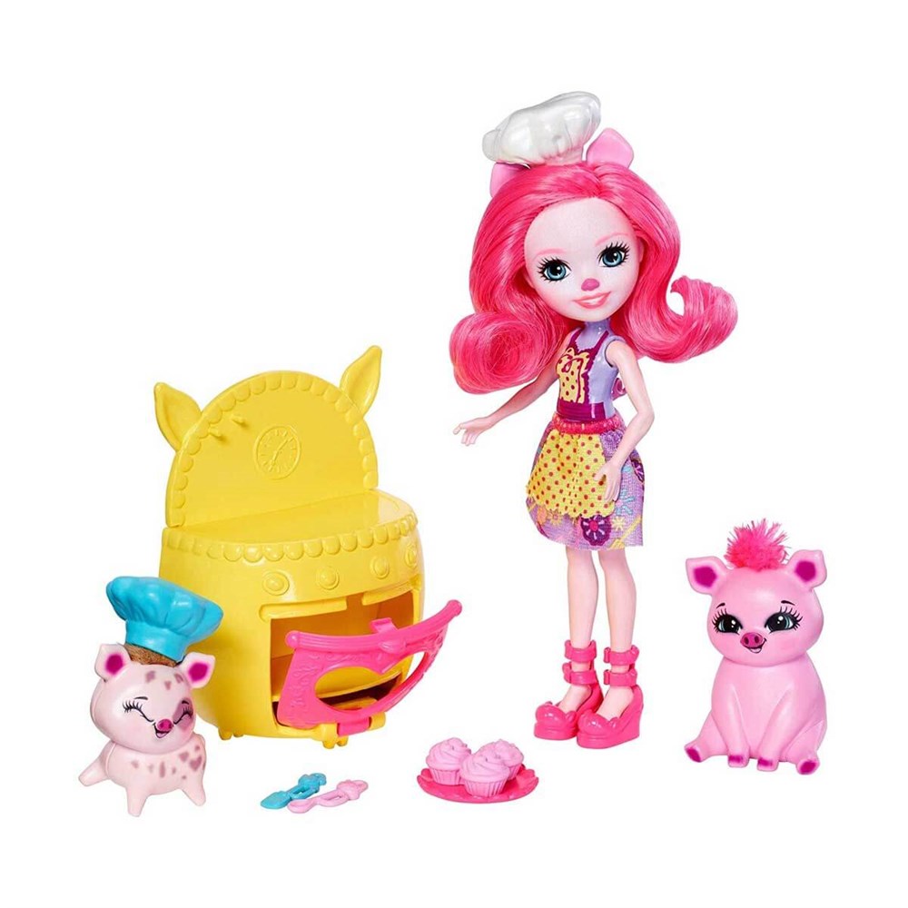 Kolleksiyon Karakterleri, Enchantimals, Enchantimals Bebekleri Piknikte FCC62