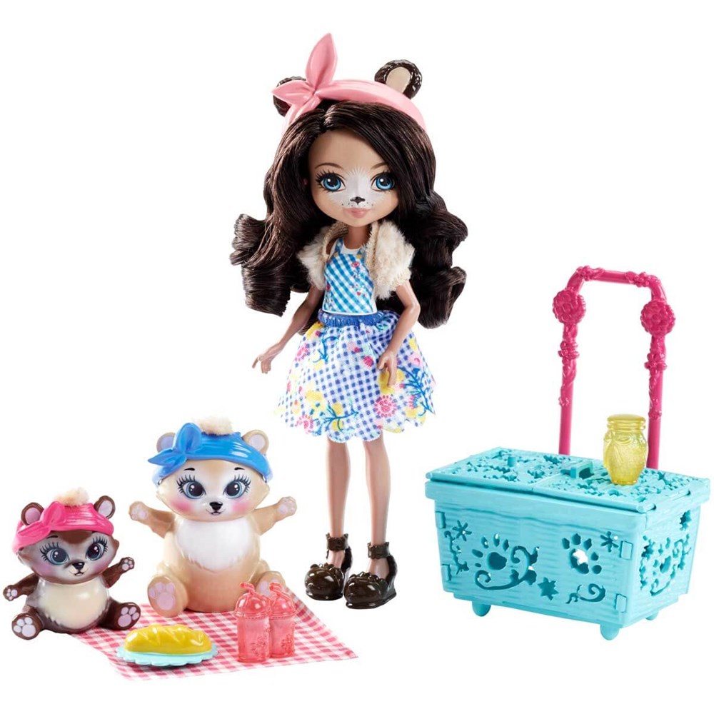 Kolleksiyon Karakterleri, Enchantimals, Enchantimals Bebekleri Piknikte FCC62
