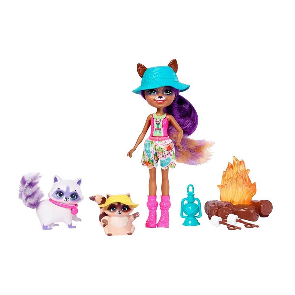 Kolleksiyon Karakterleri, Enchantimals, Enchantimals Bebekleri Piknikte FCC62