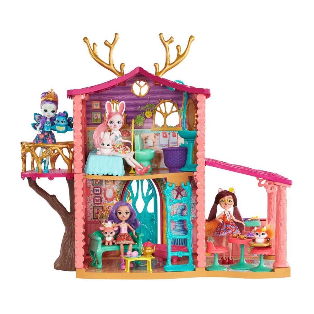 Kolleksiyon Karakterleri, Enchantimals, Enchantimals Orman Evi Oyun Seti FRH50