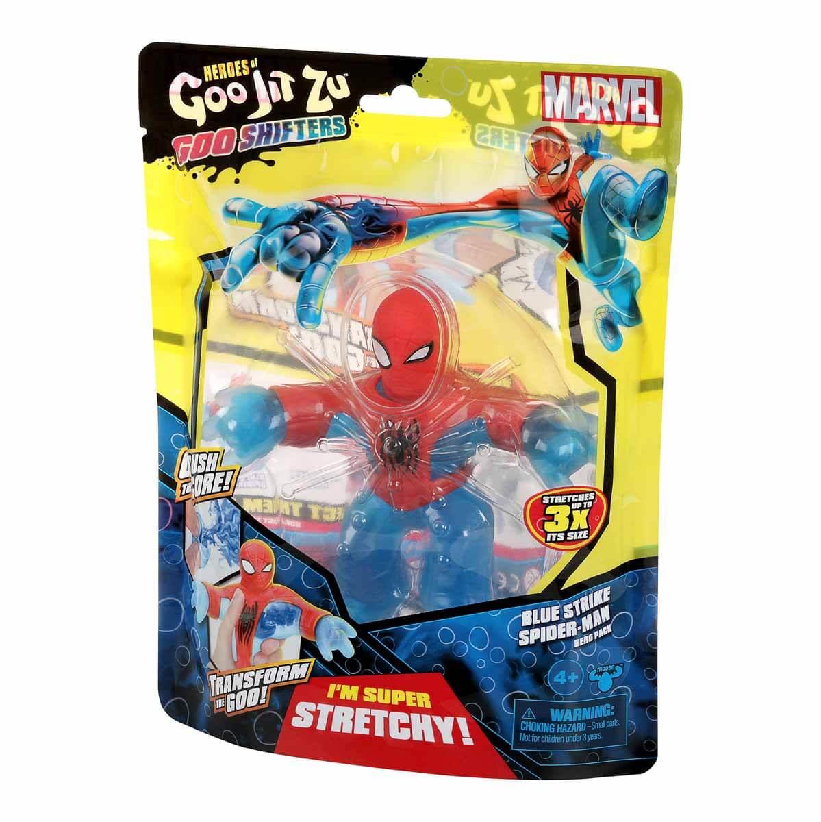 Kolleksiyon Karakterleri, Goojitzu, Goojitzu Marvel Gooshifters Superheroes GJM08000 Spiderman