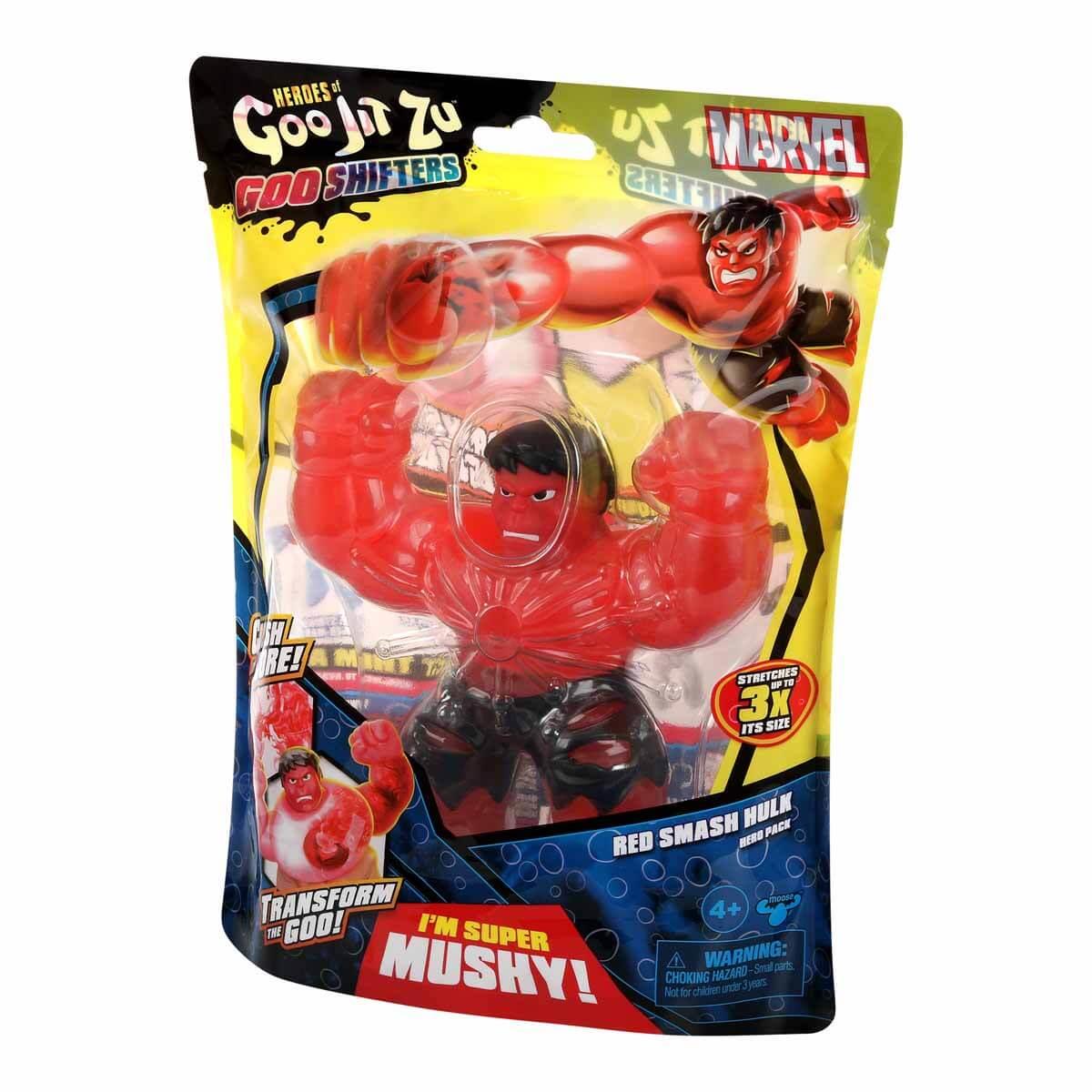 Kolleksiyon Karakterleri, Goojitzu, Goojitzu Marvel Gooshifters Superheroes GJM08000 Red Hulk