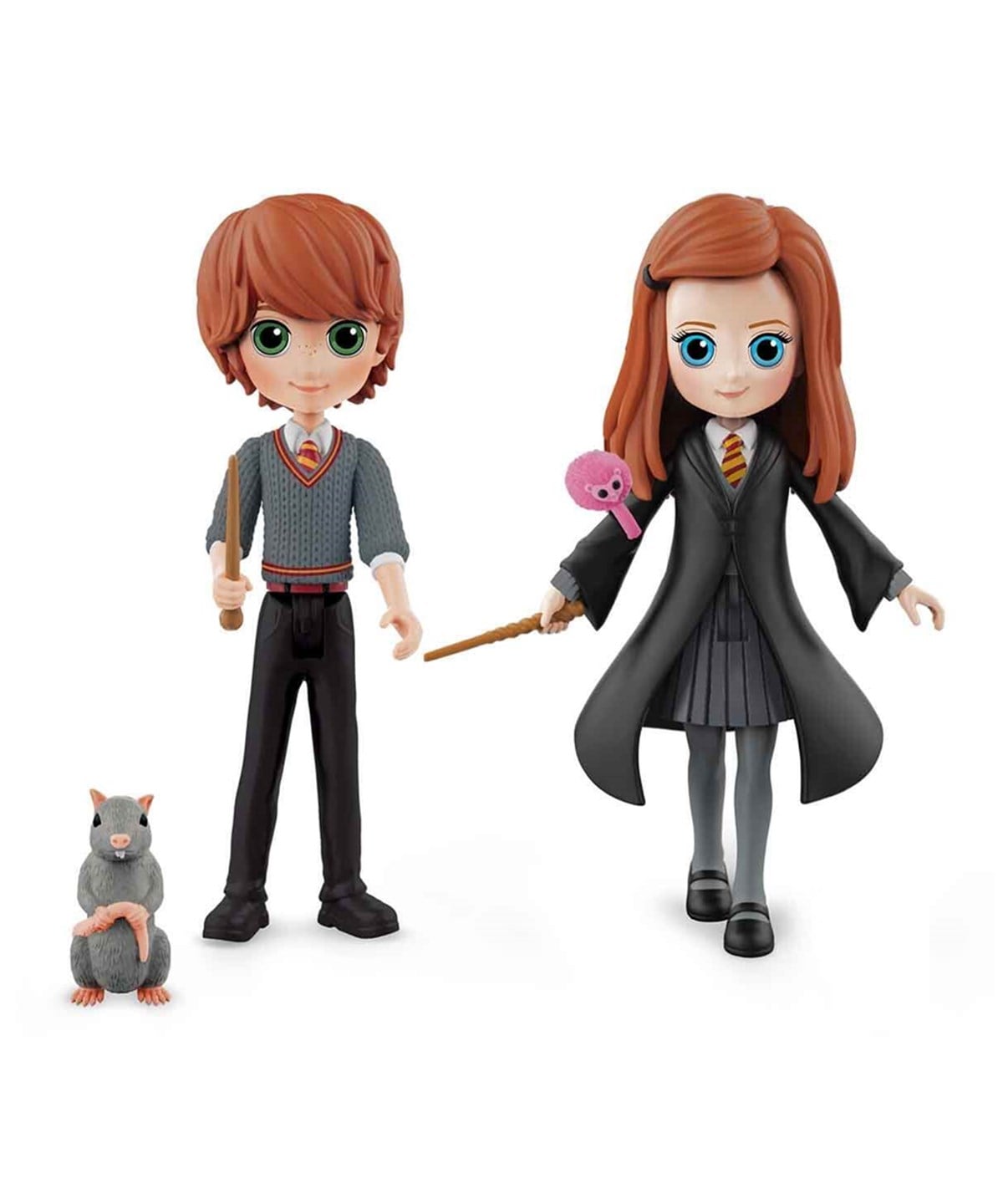 Kolleksiyon Karakterleri, HARRY POTTER, Harry Potter Magical Minis Ron Weasley ve Ginny Weasley Dostluk Seti