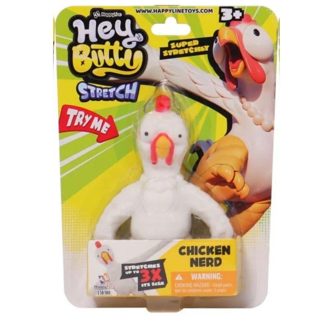 Kolleksiyon Karakterleri, MEGA OYUNCAK, Hey Butty Elastik Canavarlar 00800 Chicken Nerd
