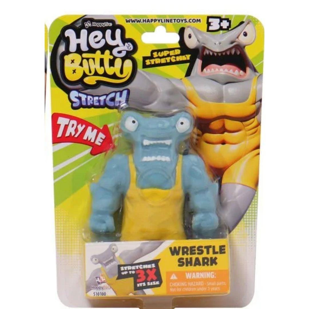 Kolleksiyon Karakterleri, MEGA OYUNCAK, Hey Butty Elastik Canavarlar 00800 Wrestle Shark