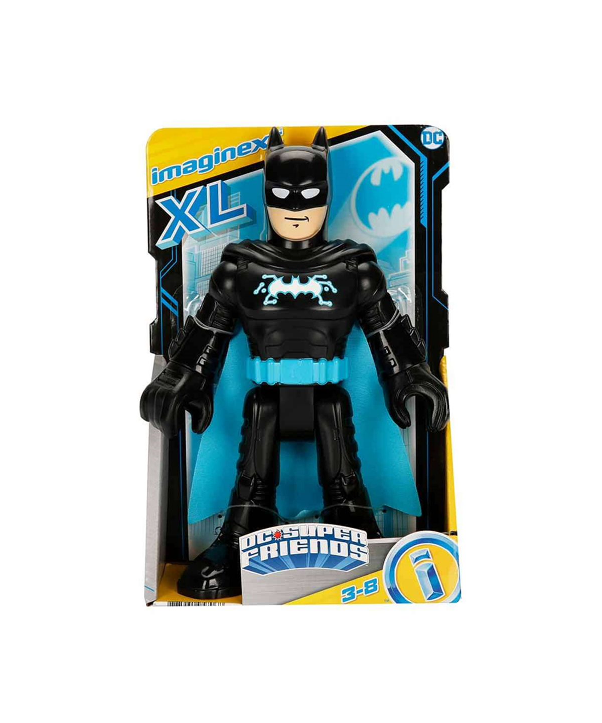 Kolleksiyon Karakterleri, Imaginext, Imaginext DC Super Friends XL Figürleri Serisi GPT41 GXH58 Siyah Batman
