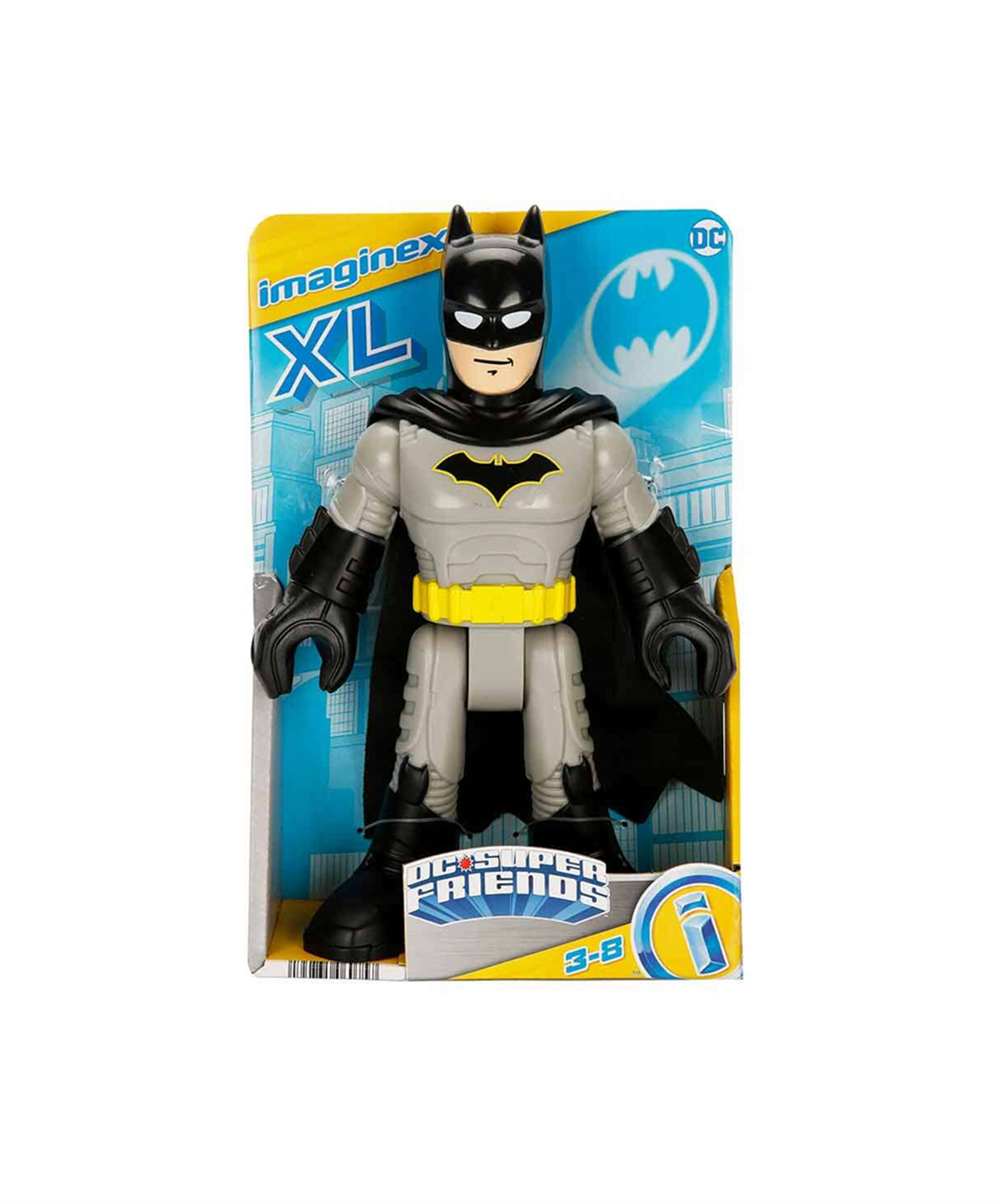 Kolleksiyon Karakterleri, Imaginext, Imaginext DC Super Friends XL Figürleri Serisi GPT41 HGX90 Gri Batman