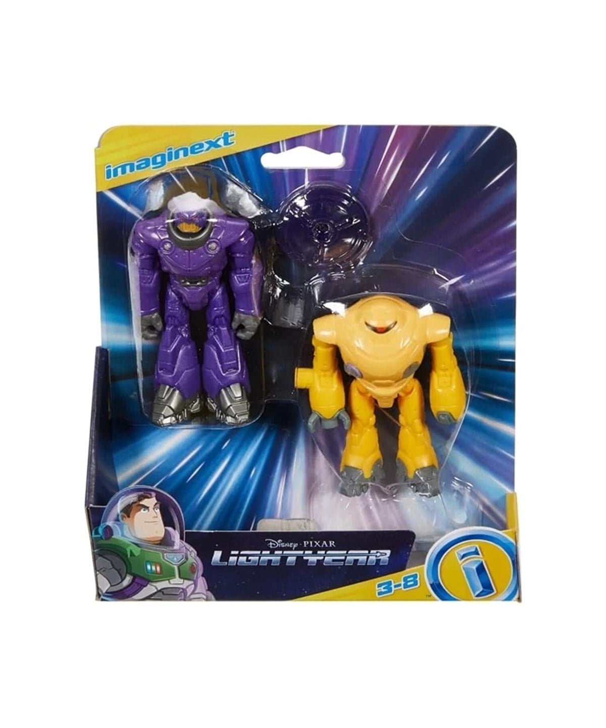 Kolleksiyon Karakterleri, Imaginext, Imaginext Lightyear Figür Seti HGT30 HGT37 Zyclops Zurg