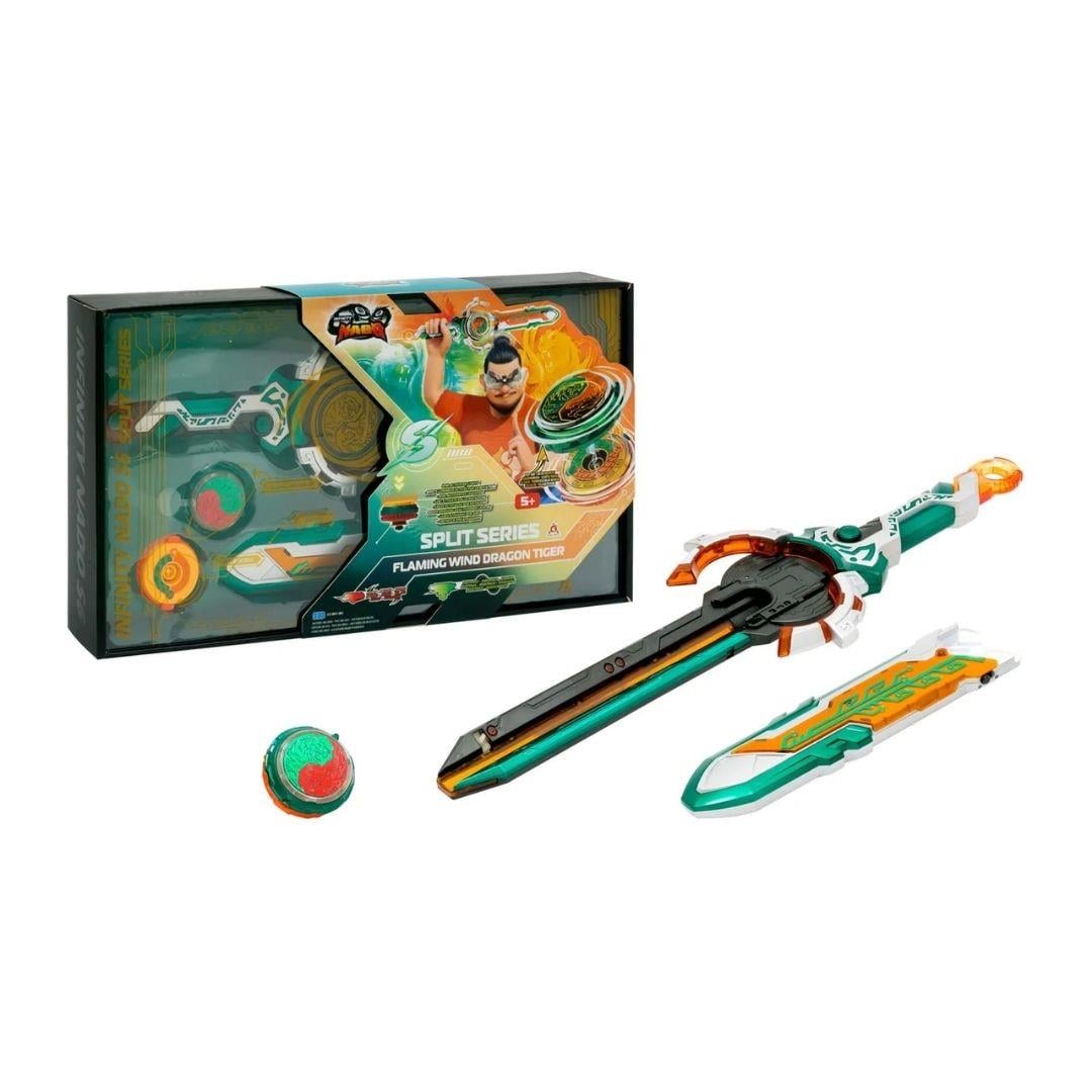 Kolleksiyon Karakterleri, MEGA OYUNCAK, Infinity Nado Split Series Flaming Wind Dragon Tiger