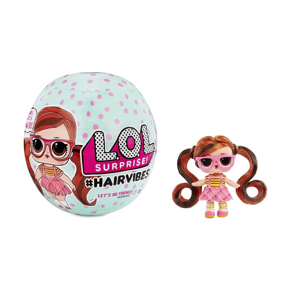 Kolleksiyon Karakterleri, L.O.L. Surprise - LOL Bebek, L.O.L Hairvibes Sürpriz Bebekler 15 Sürpriz