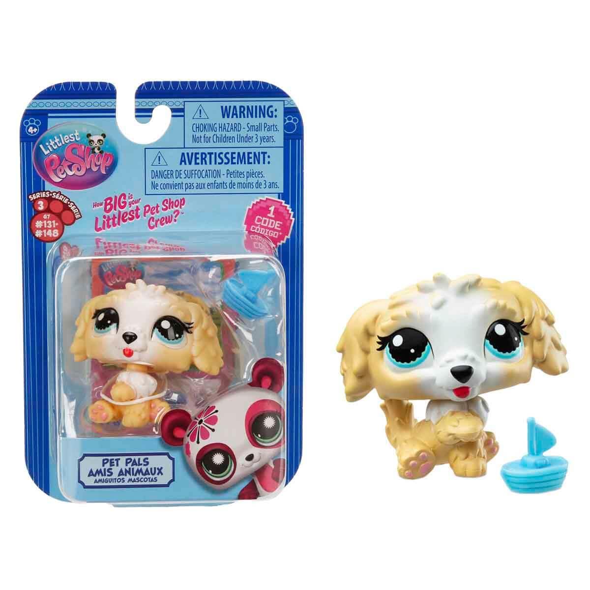 Kolleksiyon Karakterleri, Sunman, Littlest Pet Shop Minişler Tekli Paket S3 05233 135 Labrodoodle Köpek