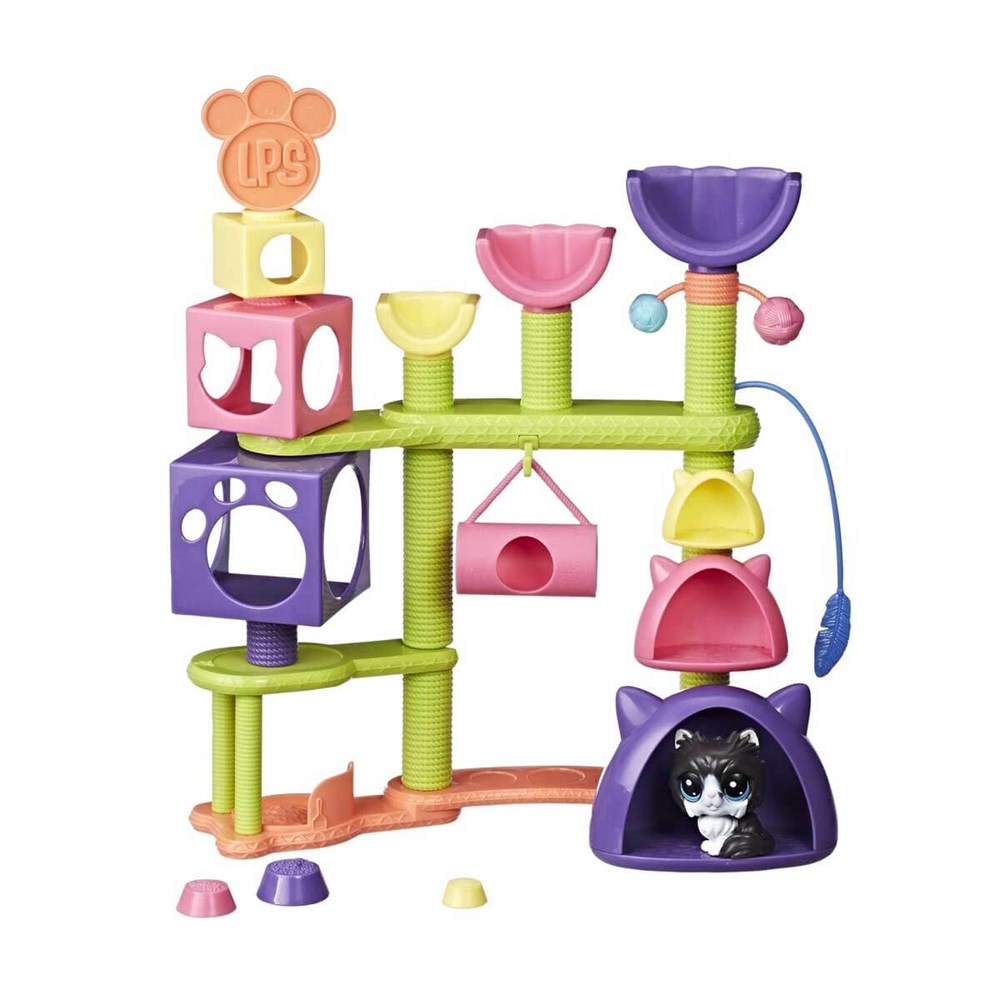 Kolleksiyon Karakterleri, Miniş - Pets Shop, Littlest Pet Shop Kedi Miniş Eğlence Parkı E2127