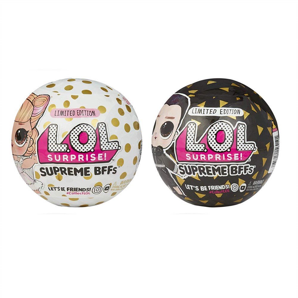 Kolleksiyon Karakterleri, L.O.L. Surprise - LOL Bebek, LOL Bebekler Sıkı Dostlar 7 Sürpriz L.O.L. Supreme BFFs