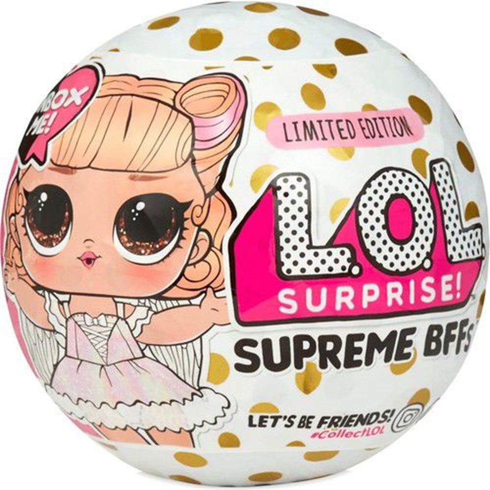 8056379083580, Kolleksiyon Karakterleri, L.O.L. Surprise - LOL Bebek, LOL Bebekler Sıkı Dostlar 7 Sürpriz L.O.L. Supreme BFFs Kız Bebek