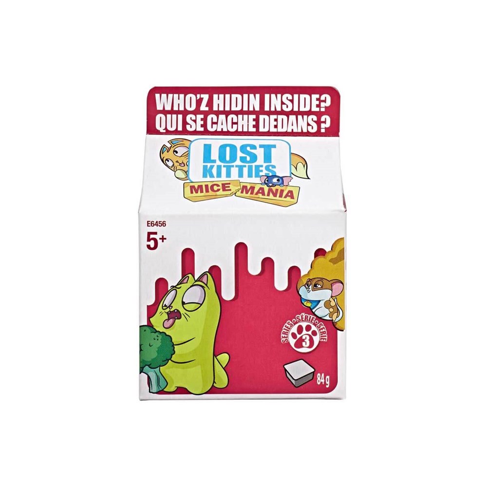 Kolleksiyon Karakterleri, Lost Kitties, Lost Kitties Mice Mania Afacan Fareler Tekli Figür E6456
