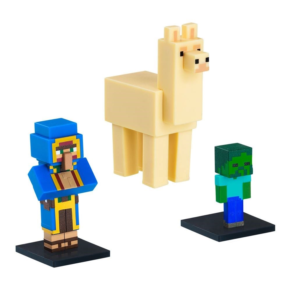Kolleksiyon Karakterleri, NECOTOYS, Minecraft 3D Toppeez 3'lü Figür Seti 18247 Model 2