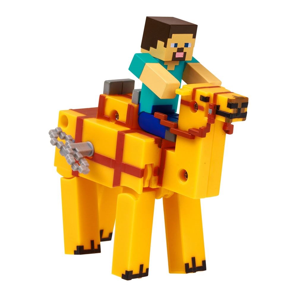 Kolleksiyon Karakterleri, NECOTOYS, Minecraft 3D Kurma Mekanizmalı Figürler 2'li Paket 17806 Model 4